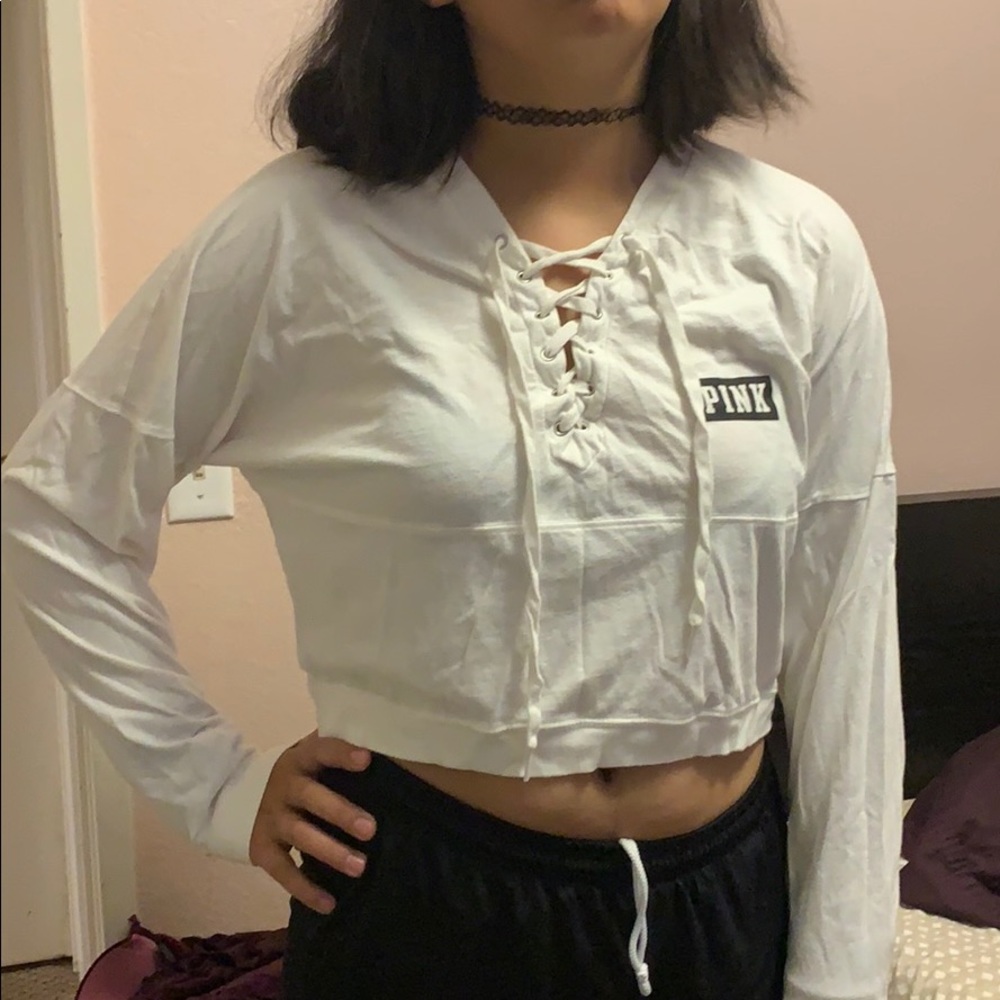 VS pink Crop top